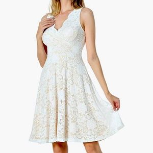 LIKE NEW White dress for brides